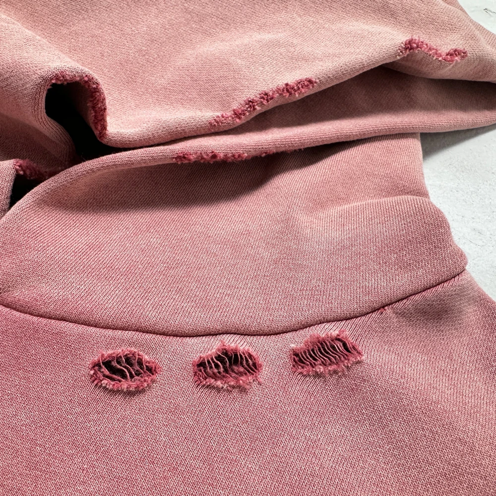 Yao Fashion Loose Hooded Sweatshirt Men Clothing Casual Streetwear Retro Washed Old Vintage Luxury Hoodies For Men Unisex