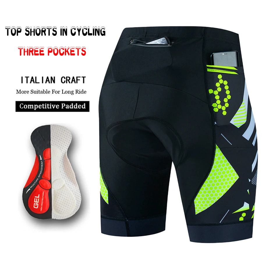 Lycra Cycling for Men Men's Mtb Shorts Cyklopedia Man Maillot Professional Pants Pro Tights Gel 2023 Summer Sports Culotte Bike