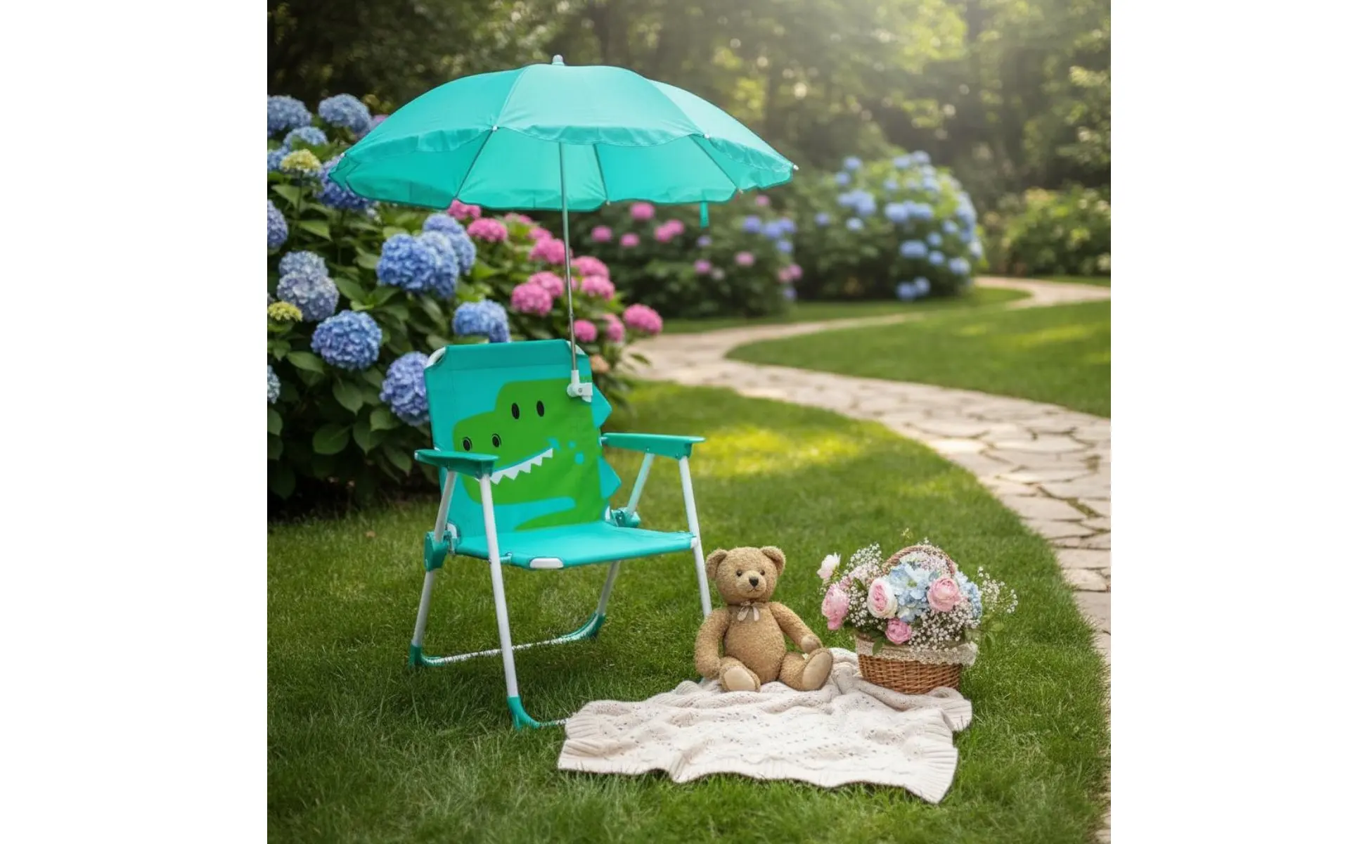 Kids Beach Chair with Umbrella Lightweight Children's Folding Chair with Sunshade for Infants, Outdoor Kids Beach Chair with Umbrella Lightweight Children's Folding Chair with Sunshade for Infants, Outdoor