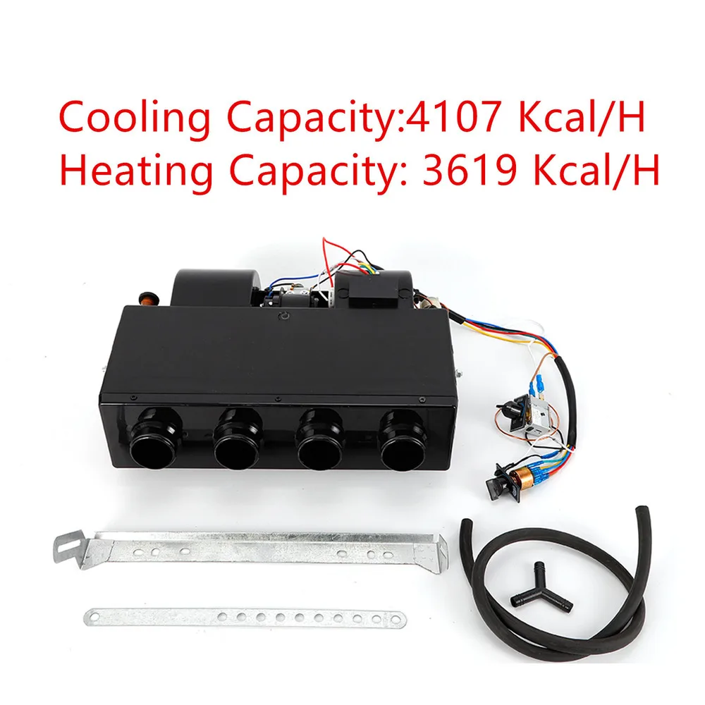 12V Underdash Evaporator Unit Set A/C AC Car Air Conditioner 3 Speed Cooler & Heater Evaporator Kit Fit For Universal Car Truck