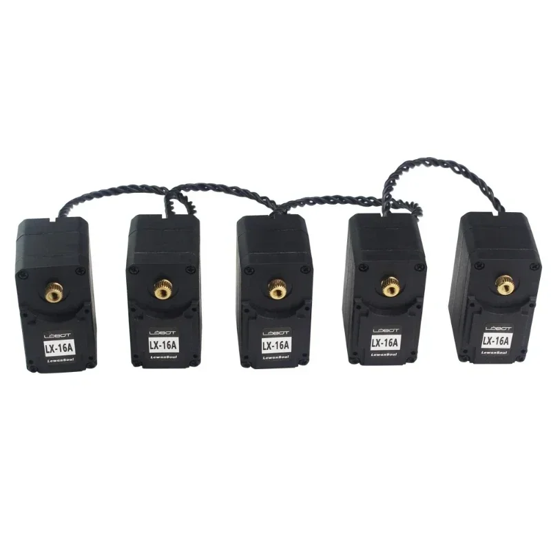 1pcs LOBOT LX-16A Micro Servo Serial Bus Metal Gear High Torque 240 Robot Car DIY Hobby Accessory Kit