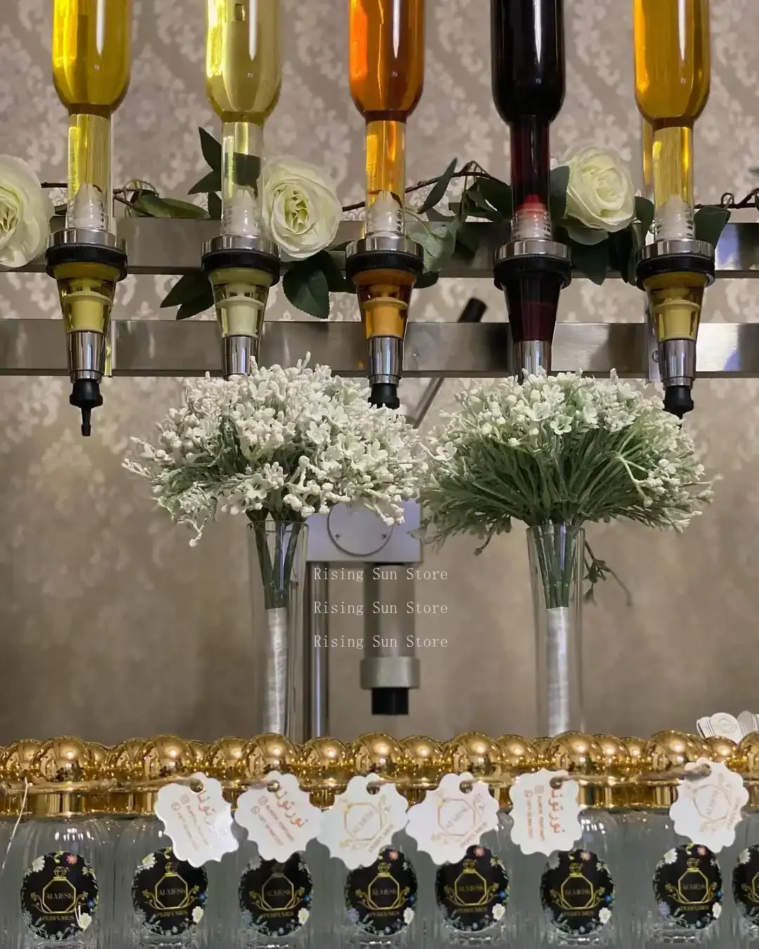 New Design Customized Wedding Decoration 6/8/12 Essential Oil Perfume Dispenser Perfume Bar 375ml 500ml