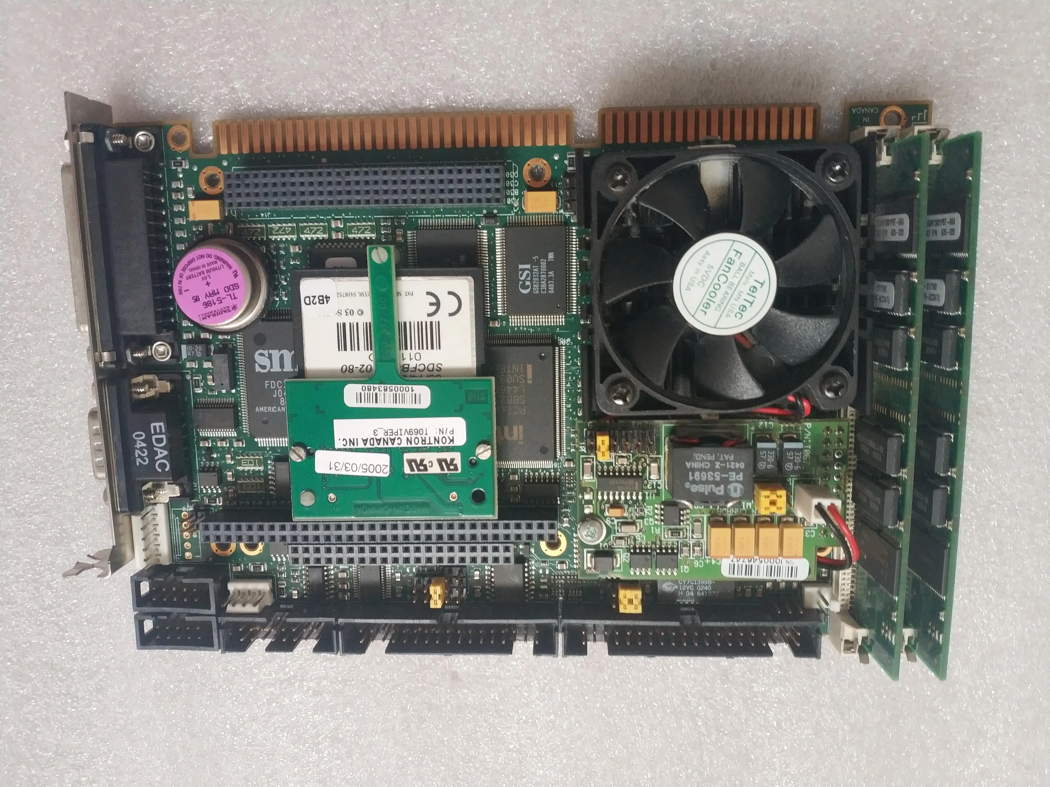

VIPER825/KAB-01 200-2290-001REV.K Industrial Motherboard