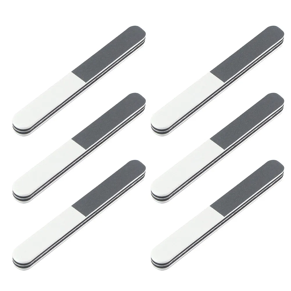6Pcs Polishing Sanding Sticks High Durability Fine Craftsmanship Hand Operated Easy Use for Models Wood Plastic Auto Detailing