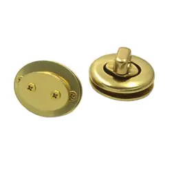 Brass Swivel Lock Buckles for Leather Bag, Wallet Making, DIY Accessories, 1Pc