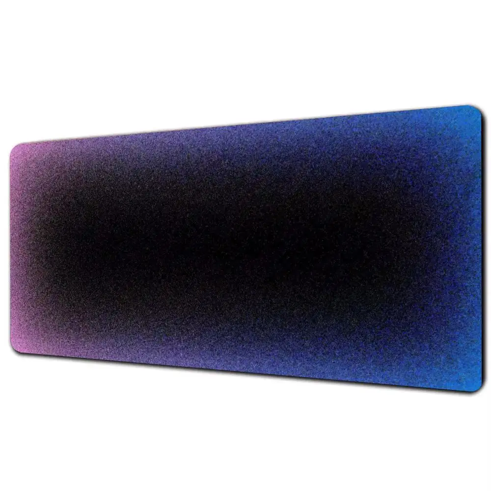 

High-end gradient mouse pad in black and purple minimalist style extra-large gaming office keyboard desk mat PC keyboard micepad
