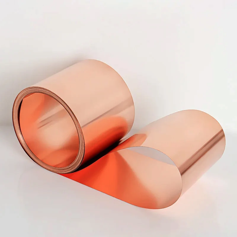 1M Pure Copper Strip/Sheet/Foil 0.01-1mm Thickness for Electrical Grounding, EMI Shielding, DIY Crafts