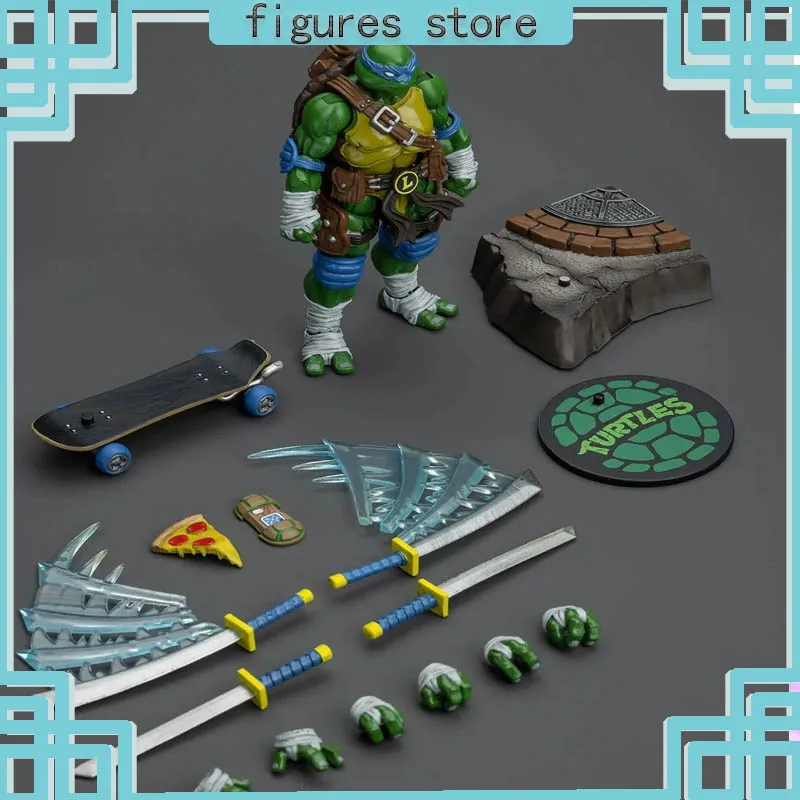 

Neca Ninja Turtles 1/18 Action Figure Leonardo Raphael Donatello Michelangelo Anime Figures Collection Model Doll Toy Kids Gift