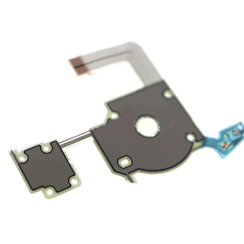 1Pc D-Pad Left Ribbon Keyboard Button Flex Cable Set with rubber for PSP3000