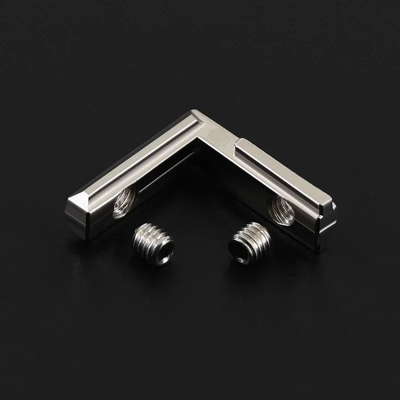 

3D Printer Accessories European Standard Angle Slot Connector 2020 Aluminum Profile L-shaped Concealed Connector