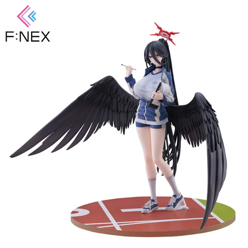 In Stock Genuine Original F:NEX Hasumi Hanekawa (Gymnastics Uniform) Blue Archive Action Anime Figure Dolls Statuette Ornaments