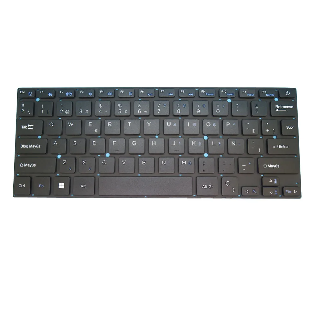 Laptop Keyboard For Techpad For Cosmos 14 Latin America LA Spain SP Black New