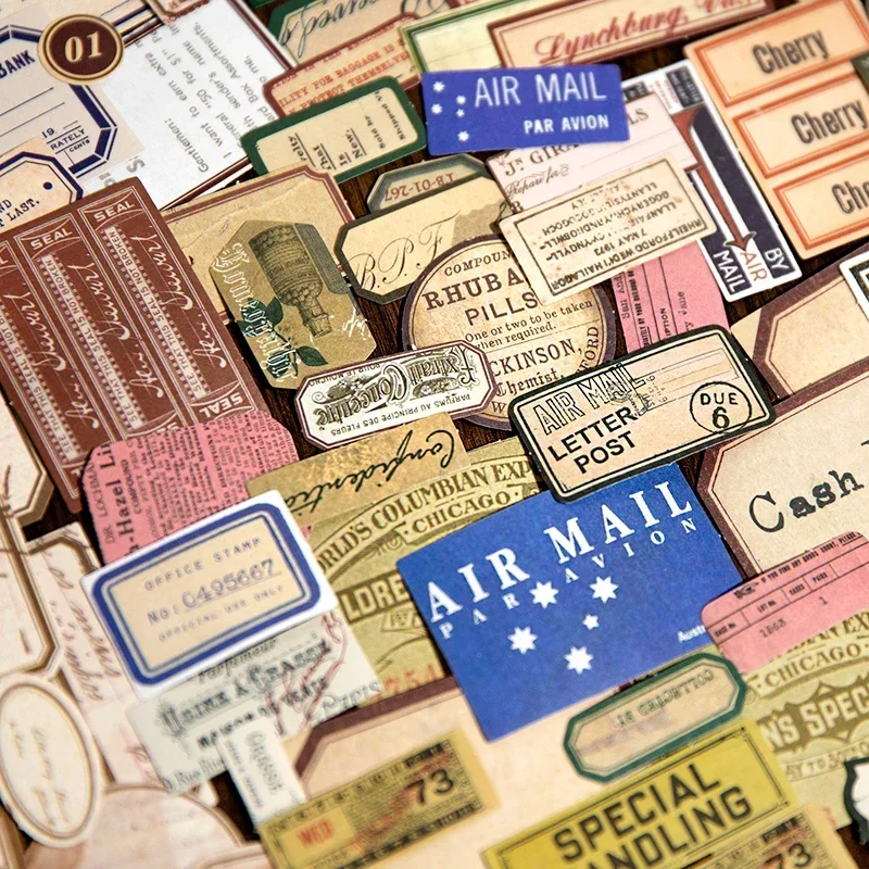 200 pcs/pack Kawaii Stationery Stickers Labels Diary Planner Decorative Mobile Sticker Scrapbooking 5 Styles