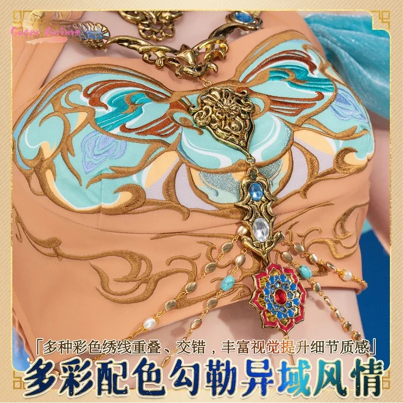 أزياء سيلوس كزيفير رافاييل زين التأثيرية للهالوين وعيد الميلاد البطلة الهزلية الحب والمساحة العميقة فستان نسائي مقاس آلهة #5