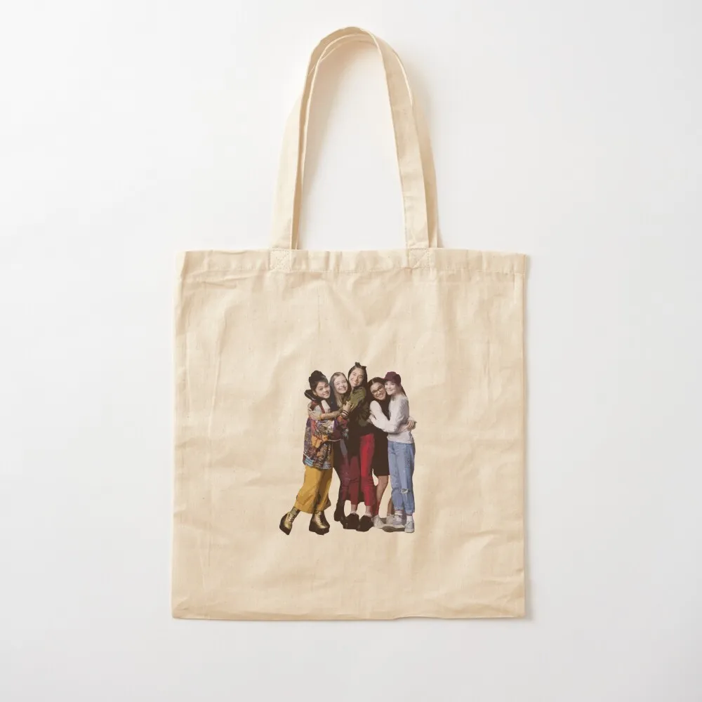 The Baby Sitters Club - Netflix - Best friends - Babysitters Girl Gang Tote Bag sacs de shopping Reusable bags Canvas Tote Bag