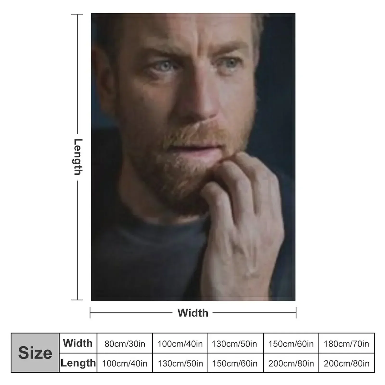 Ewan McGregor Throw Blanket Baby Soft Blankets