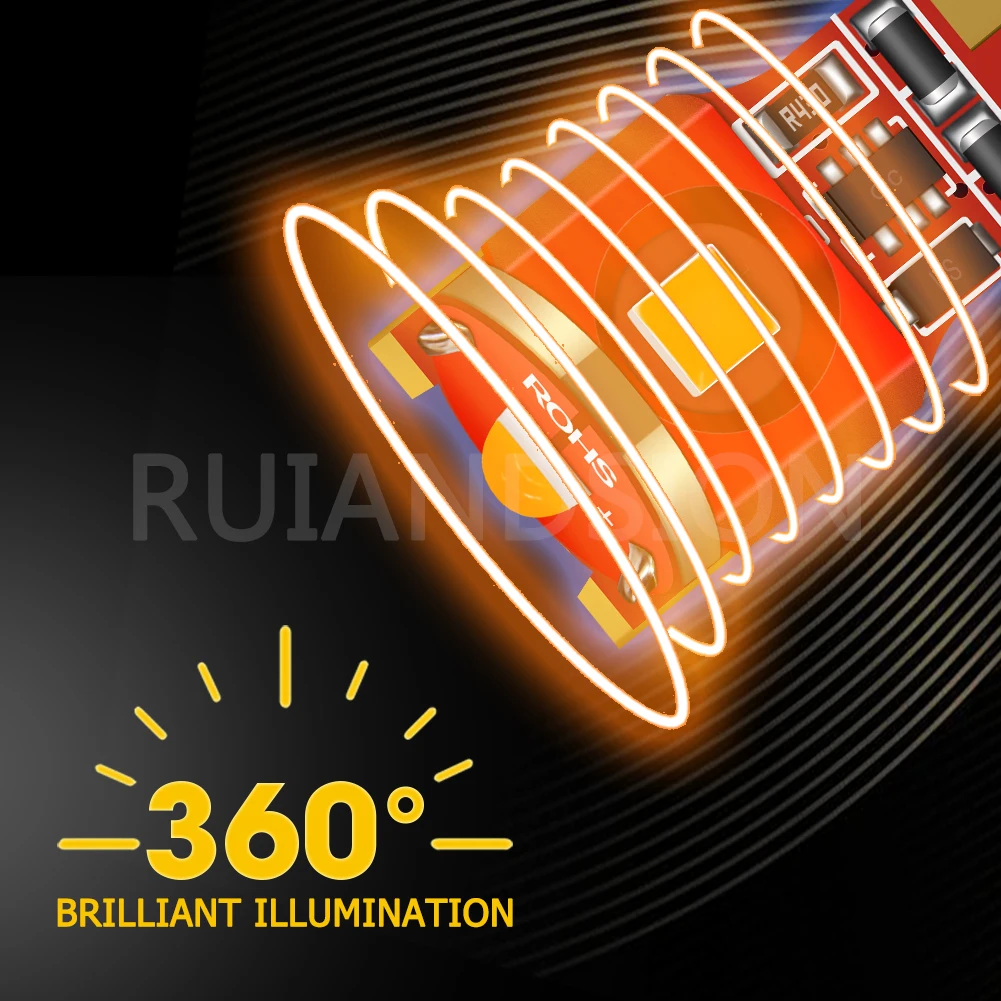 2 قطعة 8.4 واط خطأ مجاني Canbus T10 W5W العالمي مصباح ليد تيار مستمر 10-15 فولت سيارة القراءة أضواء داخلية لمبة صالح السيارات SUV UTV إشارات مصباح #6