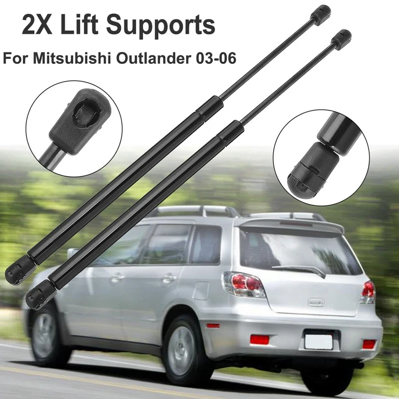 

2X Liftgate Tail Gate Door Spring Gas Strut Lift Supports Shocks For Mitsubishi Outlander 2003-2006