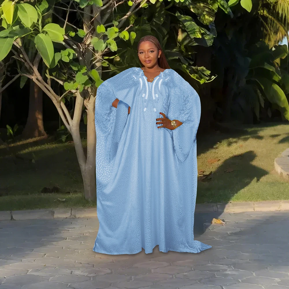 2025 For Women Dubai Luxury African Muslim Abayas Fashion Dress Caftan Marocain Evening Party Dresses Boubou Robe Djellaba Femme