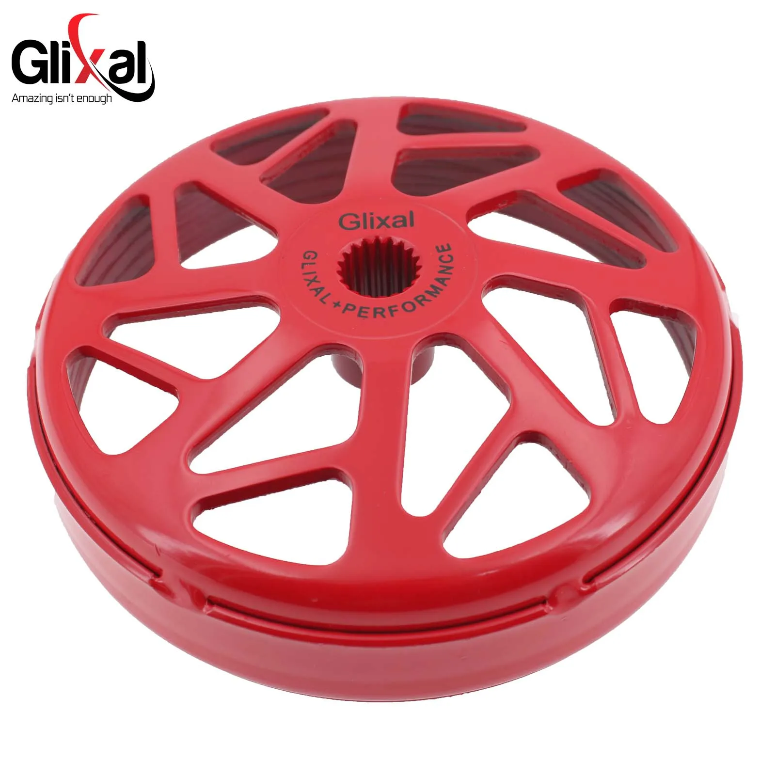 Glixal GY6 125cc 150cc 200cc High Performance Racing Hollow Design Clutch Bell Drum for 152QMI 157QMJ Engine Scooter Moped ATV