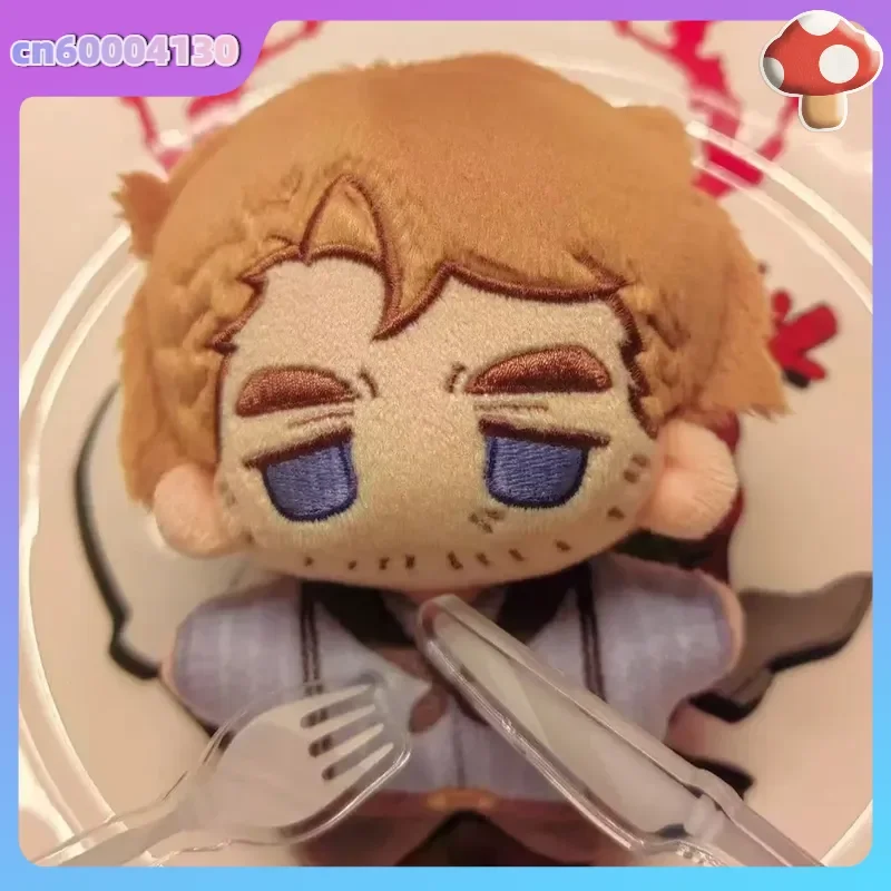 10cm Game Red Dead Redemption 2 Arthur Morgan Cosplay Puppe Baumwollpuppe Schlüsselanhänger Plüsch Rucksack-Dekoration Geburtstagsgeschenke