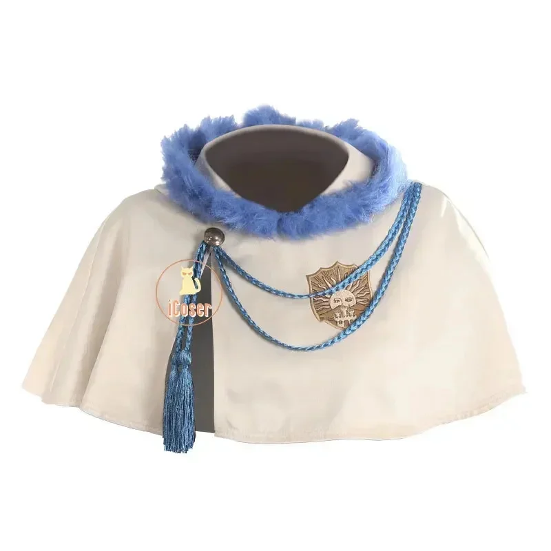 Anime Black Clover Golden Dawn Cape Yuno Grinberryall Cosplay Costume Beige Blue Cloak Four-leaf Clover Asta Clover Kingdom Men