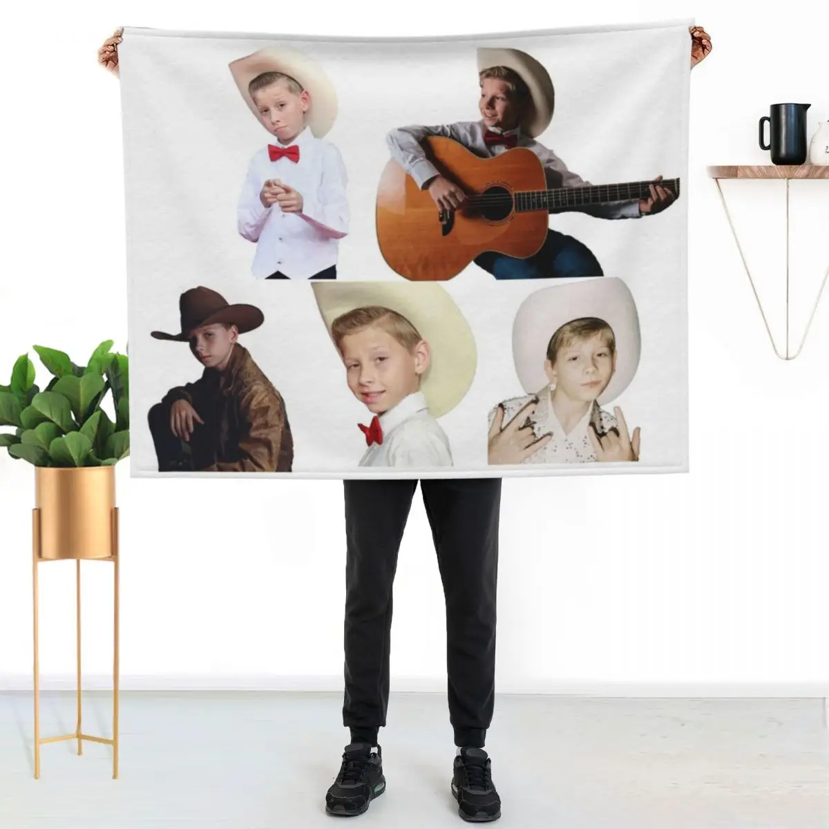 Mason Ramsey Compilation Throw Blanket Baby Soft anime Nap Loose Luxury Throw Blankets