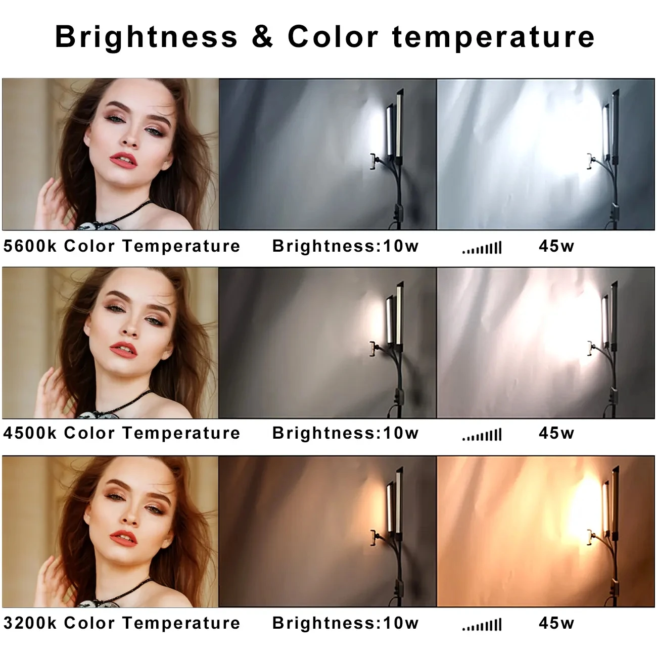 45 W Doppelarm-Füllringlicht m – Led Strip Selfie Bewertung und Preis