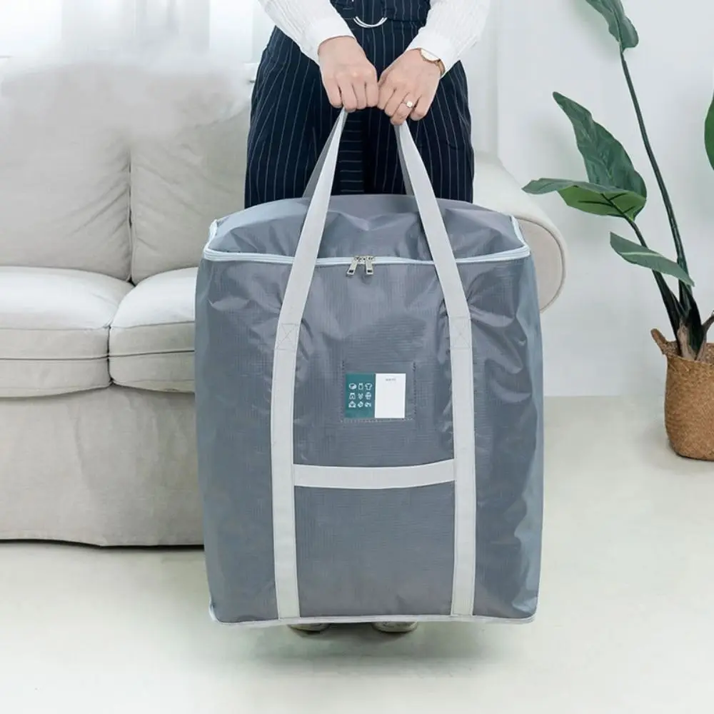 

Durable Travel Luggage Bag Moisture Proof Washable Foldable Storage Bag Waterproof Oxford Cloth Clothing Organizing Bag