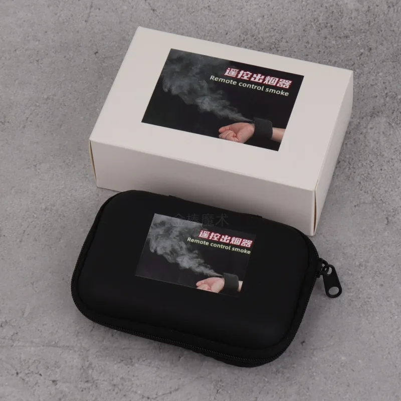

Remote Control Mini Arm Control Smoke Device Charge Stage Magic Tricks Flash Magician Close Up Street Magic Props Gimmicks Funny