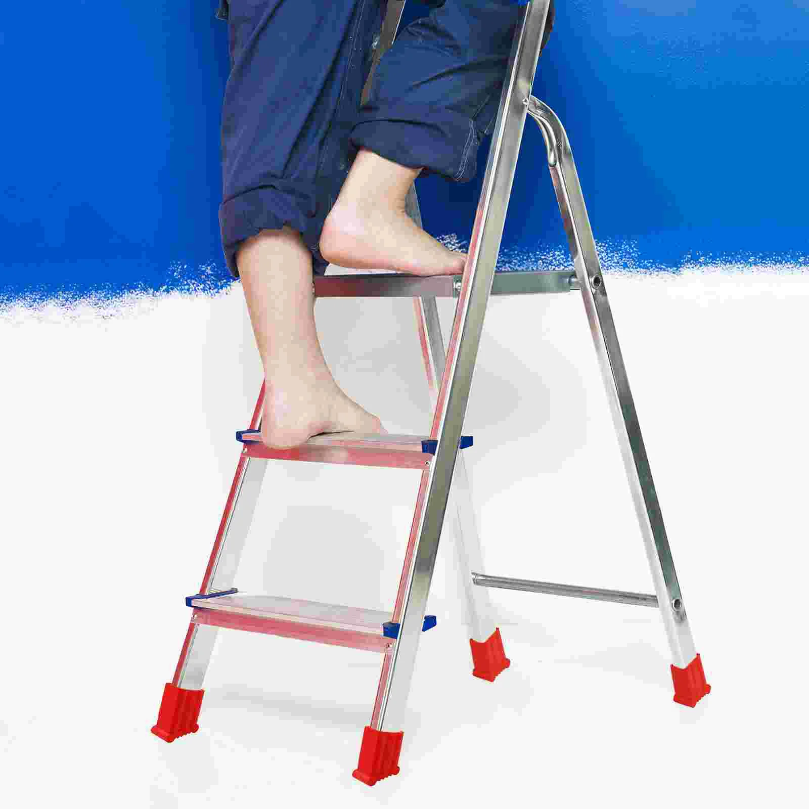 Werner Ladder Feet Step Pads Home Chair Leg Floor Protectors Red Anti-slip Cover