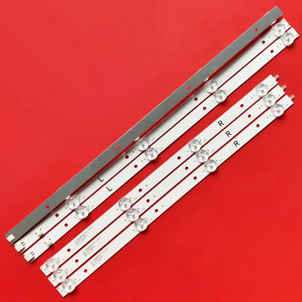 1/5 set strisce LED per JS-JP42DM082ED.007L(00813) R72-42D04-010 STARWIND SW-LED42BB200 808MM