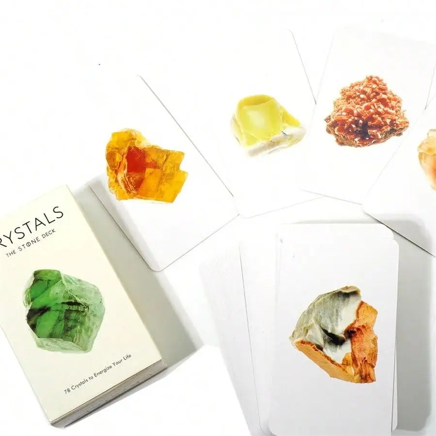 

Кристаллы Каменная колода Ворождение Игра Карточная игра для вечеринки