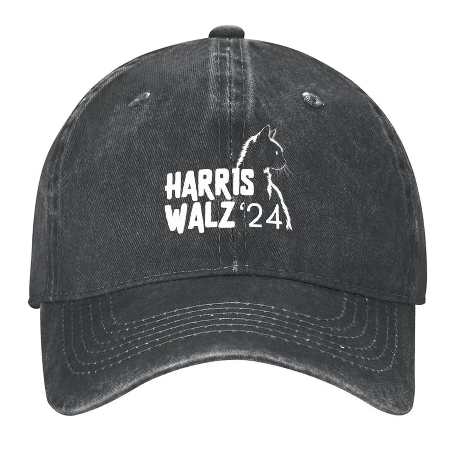 

Kamala Harris Walz 2024 Harris Walz VP President Cat Ladies Baseball Cap Golf Hat Man Kids Hat Gentleman Hat Men's Hats Women's