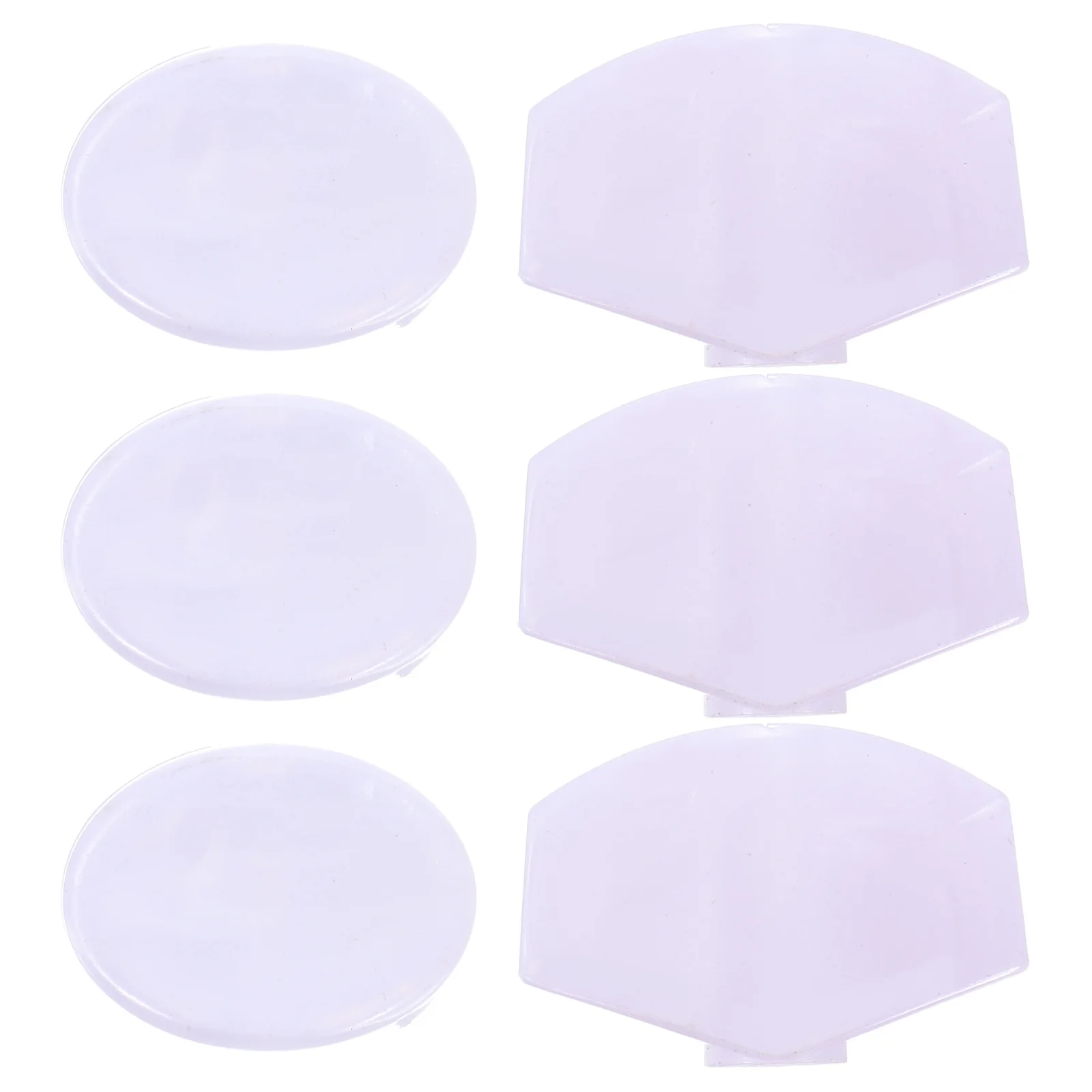 Conjunto de substituição de pinos de afinação de guitarra, 6 peças, para cabeças de máquina de guitarra elétrica acústica com botões quadrados redondos, afinação de precisão