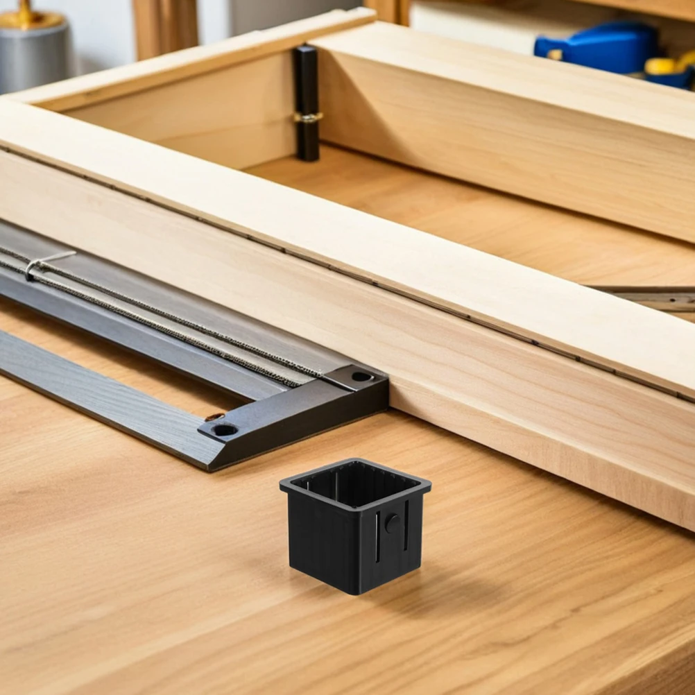 

8pcs Fitness Equipment Accessories Hollow Square Tube Sliding Sleeves Lightweight Precision Engineering Tubing Protector