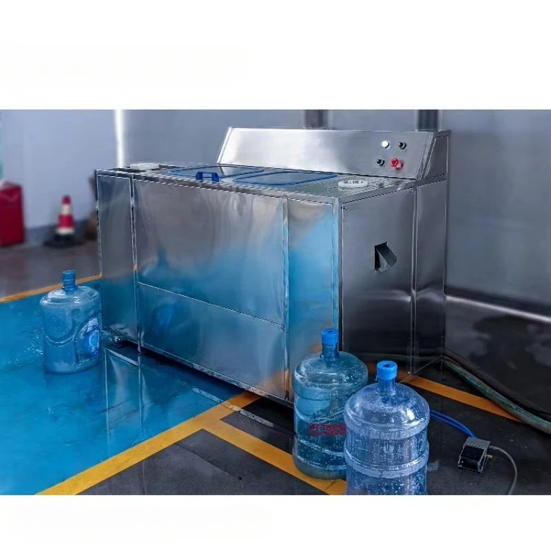 Semi Automatic High Pressure 19L 20L Plastic Bucket Washing Machine 5 Gallon Water  Bottle Washing Machine