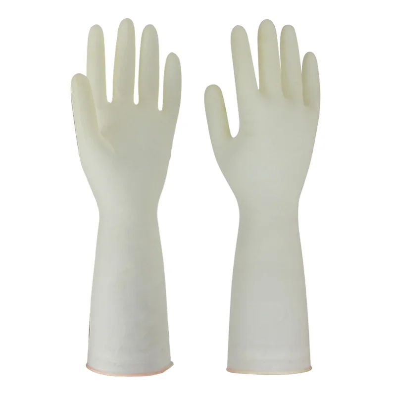 Dishwashing Cleaning Oil Resistance Acid and Alkali Resistant Durable Rubber  Kitchen Clean Tools  Latex Gloves