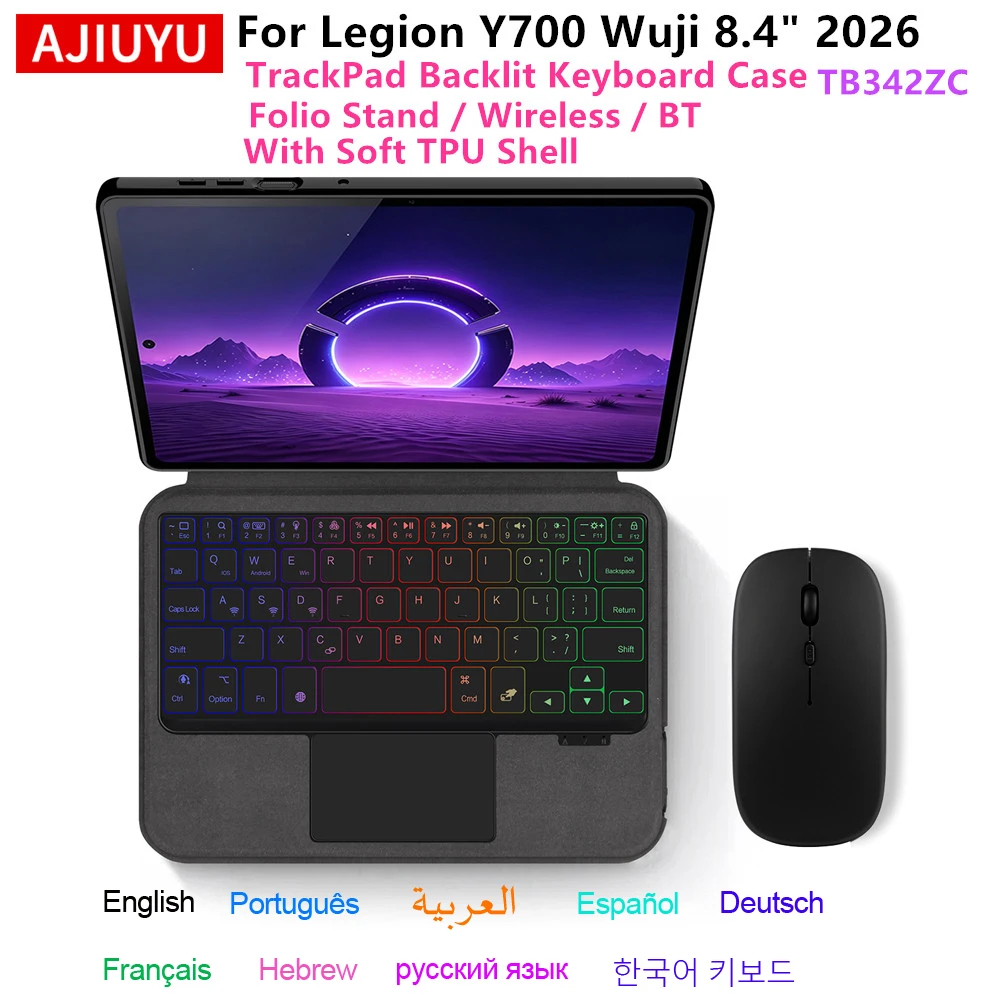 TouchPad Keyboard for Lenovo Legion Y700 Wuji Gaming Tablet 8.4