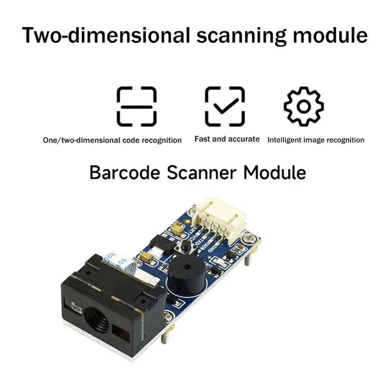 Waveshare Barcode Scanner Module Two-Dimensional Scanning Module Barcode QR Code Reader