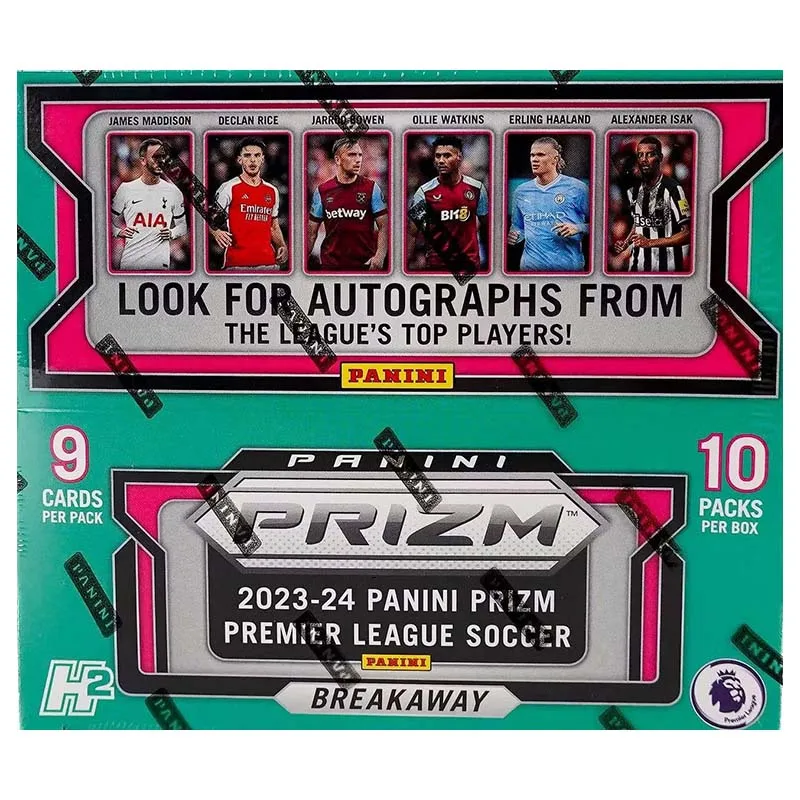 

2023/24 Panini Prizm Epl H2 Breakaway Soccer Box Trading Collection Card Fast Shipping