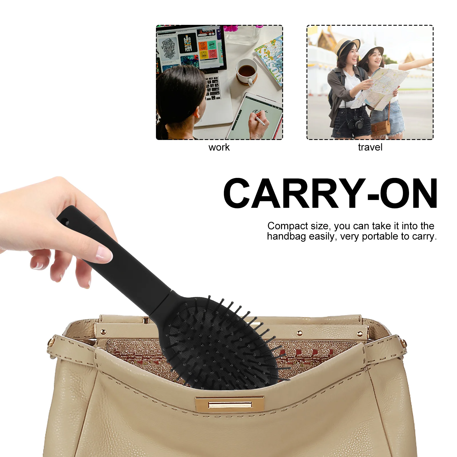 Comb Storage Box Secret Safes Diversion Pour Hair Brush Hide Money Ksitigarbha Travel