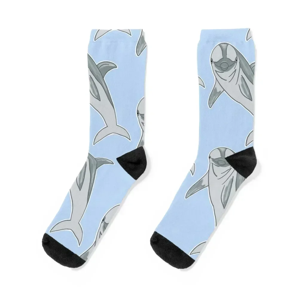 

Dolphin - Cartoon Socks Antiskid soccer gifts gift Argentina Socks Men's Women's