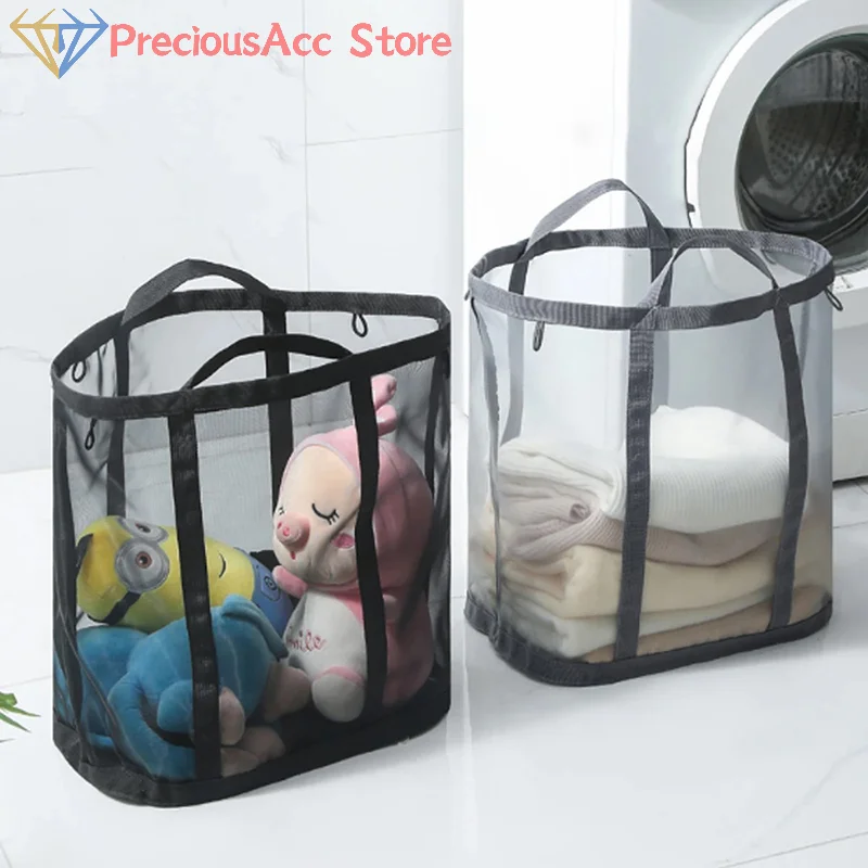 Collapsible Clothes Basket Wit - Home Bathroom Supplies ulasan dan harga