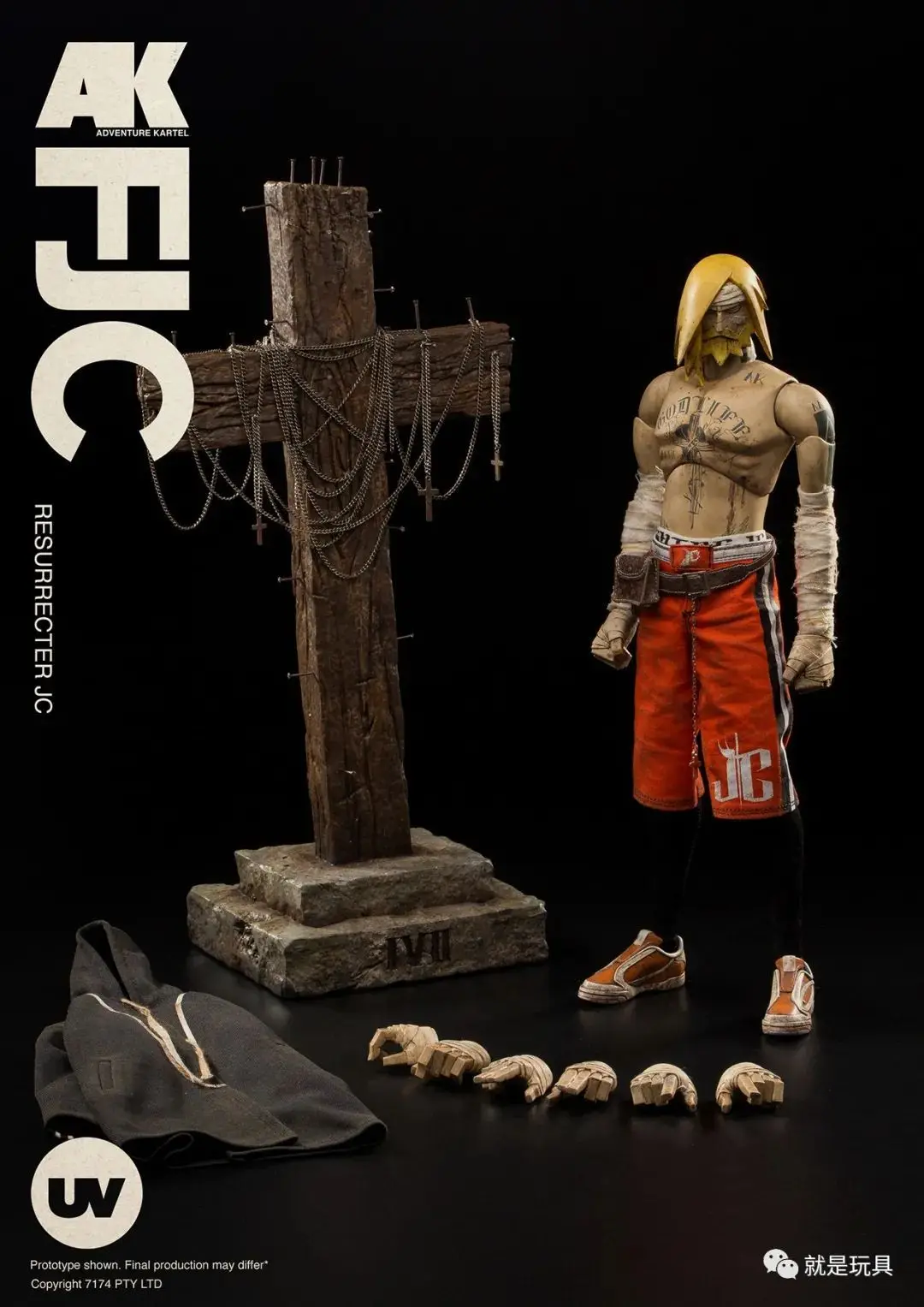 

【MT】Фигурка Underverse UV-20008-1 ADVENTURE KARTEL RESURRECTER JC 1/6