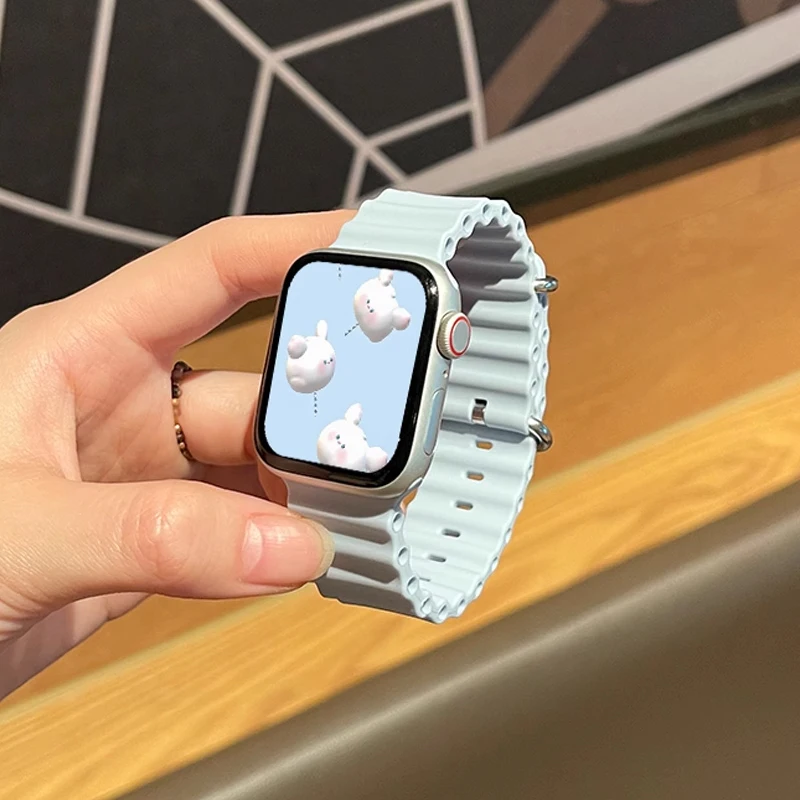 المحيط حزام ل أبل مشاهدة العصابات الترا 3 2 49 مللي متر 44 مللي متر 40 مللي متر 45 مللي متر 41 مللي متر 42 مللي متر 46 مللي متر الرياضة سوار iWatch سلسلة 11 9 8 7 6 5 Se 3 10