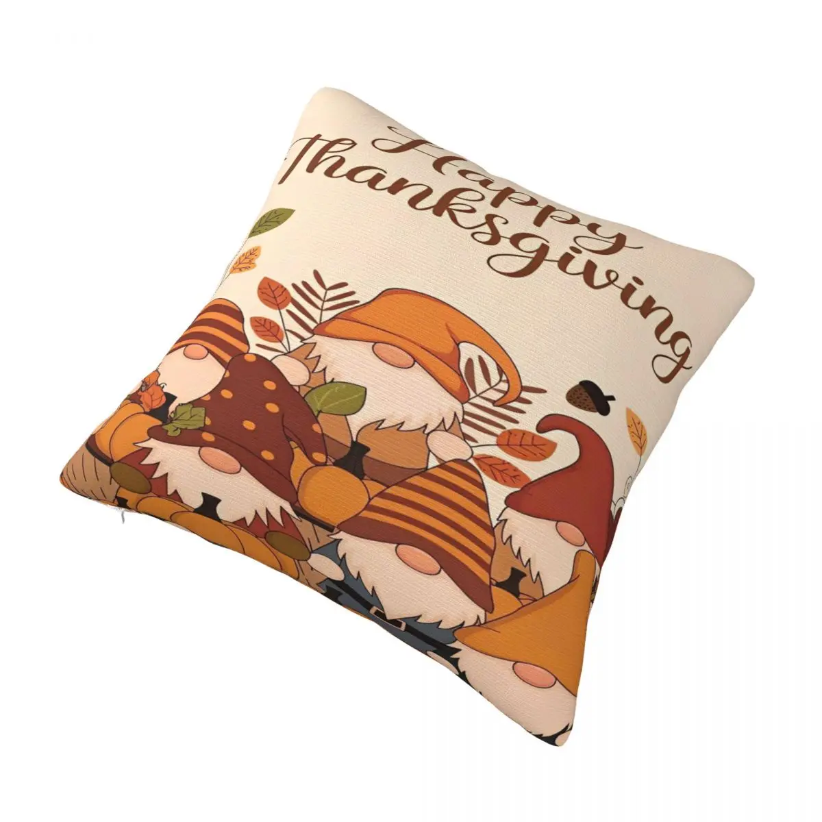 غطاء وسادة بتصميم عيد الشكر السعيد غطاء وسادة كيس وسادة موردن لأغطية الوسائد المزخرفة للمكتب والسيارة #3