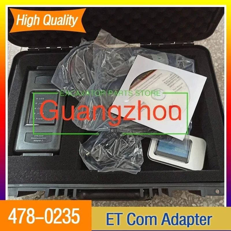 For Truck Excavator Diagnostic Tool Communication ET Com Adapter ET3 ET4 Adapter 478-0235 Engine Parts