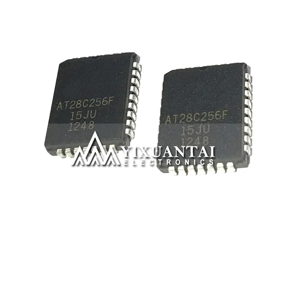 New Original  AT28C256F-15JU AT28C256F    EEPROM 256KBIT 150NS 32PLCC