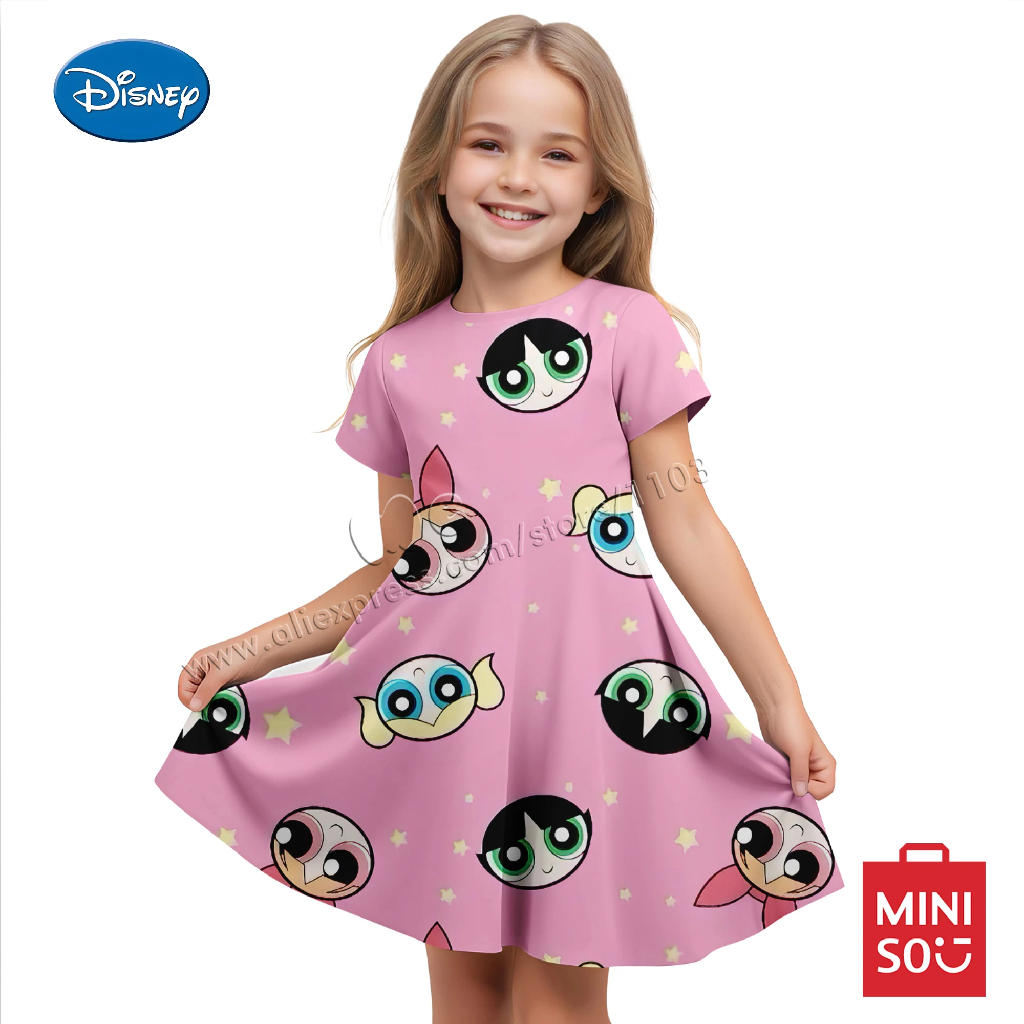 

Disney Power Girl подходит для детей от 3 до 14 лет, детские платья, платье для девочек, детская одежда с 3D принтом, детская одежда, летняя вечеринка